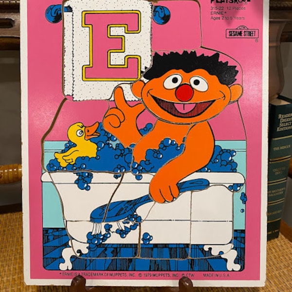 Vintage Sesamstraat Puzzel - Ernie 315-22