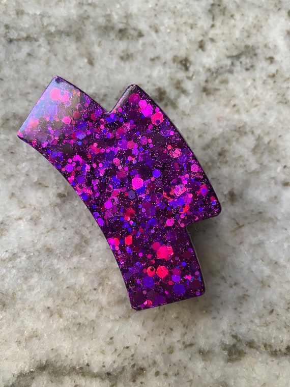 Claw Clips hair Clips resin Hair Clip glitter Clips purple - Etsy Claw Clips hair Clips resin Hair Clip glitter Clips purple - Etsy