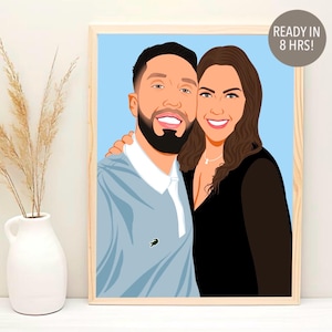 Custom Faceless Portrait, Cartoon Portrait, Custom Portrait, Digital Portrait, Couple Portrait, Faceless Illustration, Family Drawing