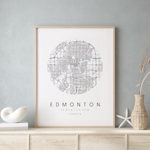 Digitale Kunst karte, Digitaler Druck Poster, Blau weißEr Stadtplan, Unikat, Geschenkkarte, Moderne Karte 2