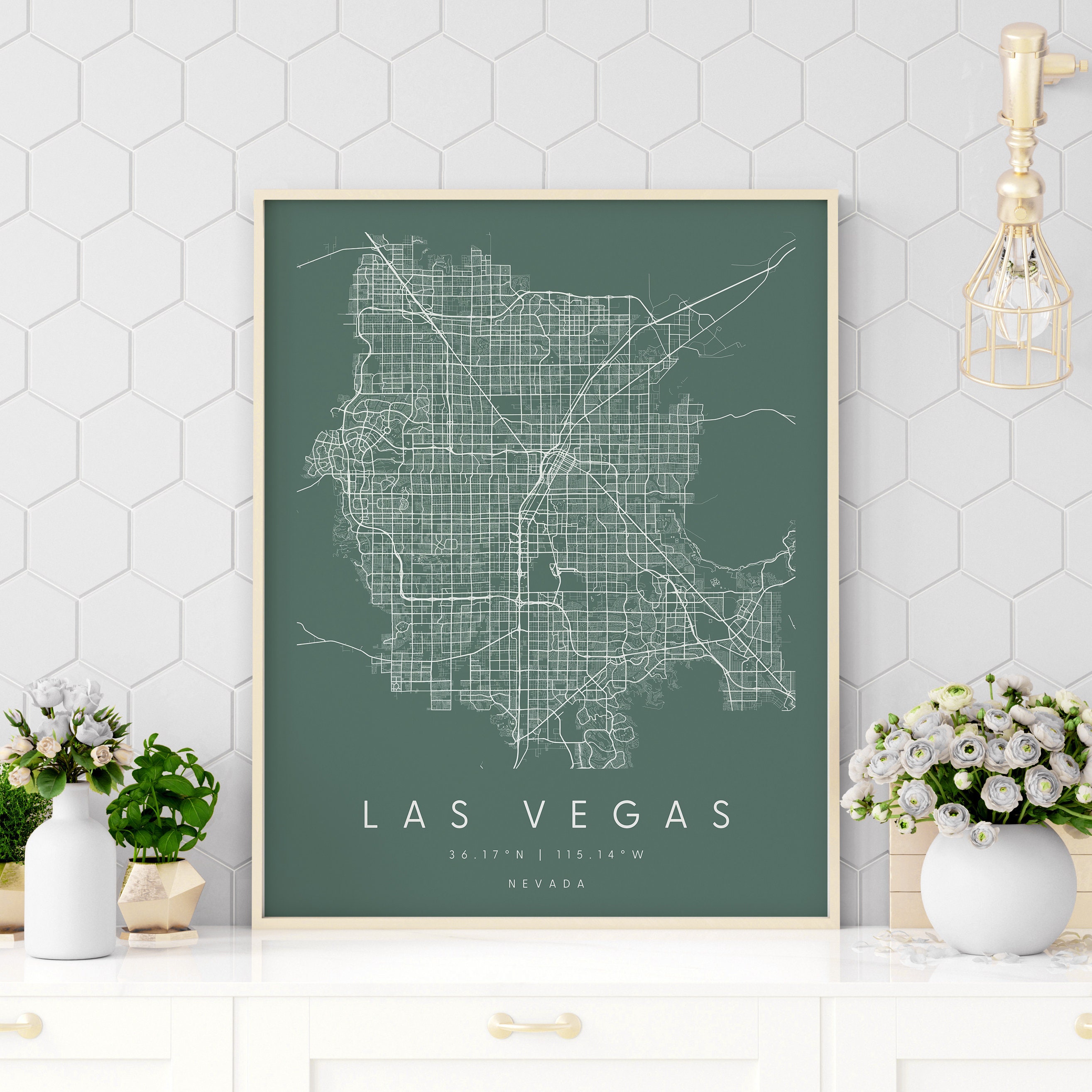 Fallout: New Vegas Hand Drawn Map Art Print for Sale by PaperedWalls