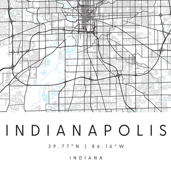 Map Of Indianapolis Indiana Indianapolis Map Indianapolis, Indiana,