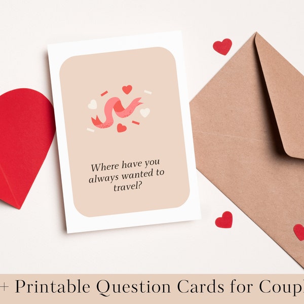 Conversation Cards for Couple - Etsy