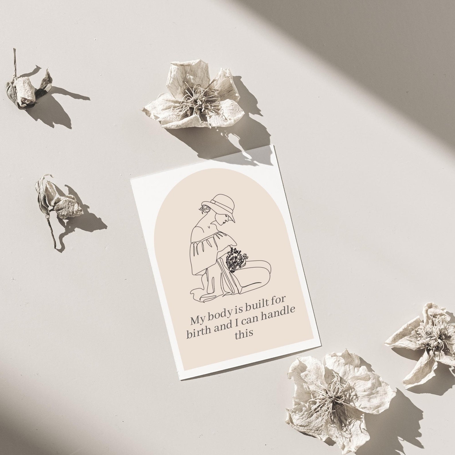 Set of 36 Positive Birth Affirmation Printable Cards - Etsy
