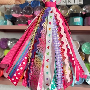 Ribbon Bag Charms - Etsy
