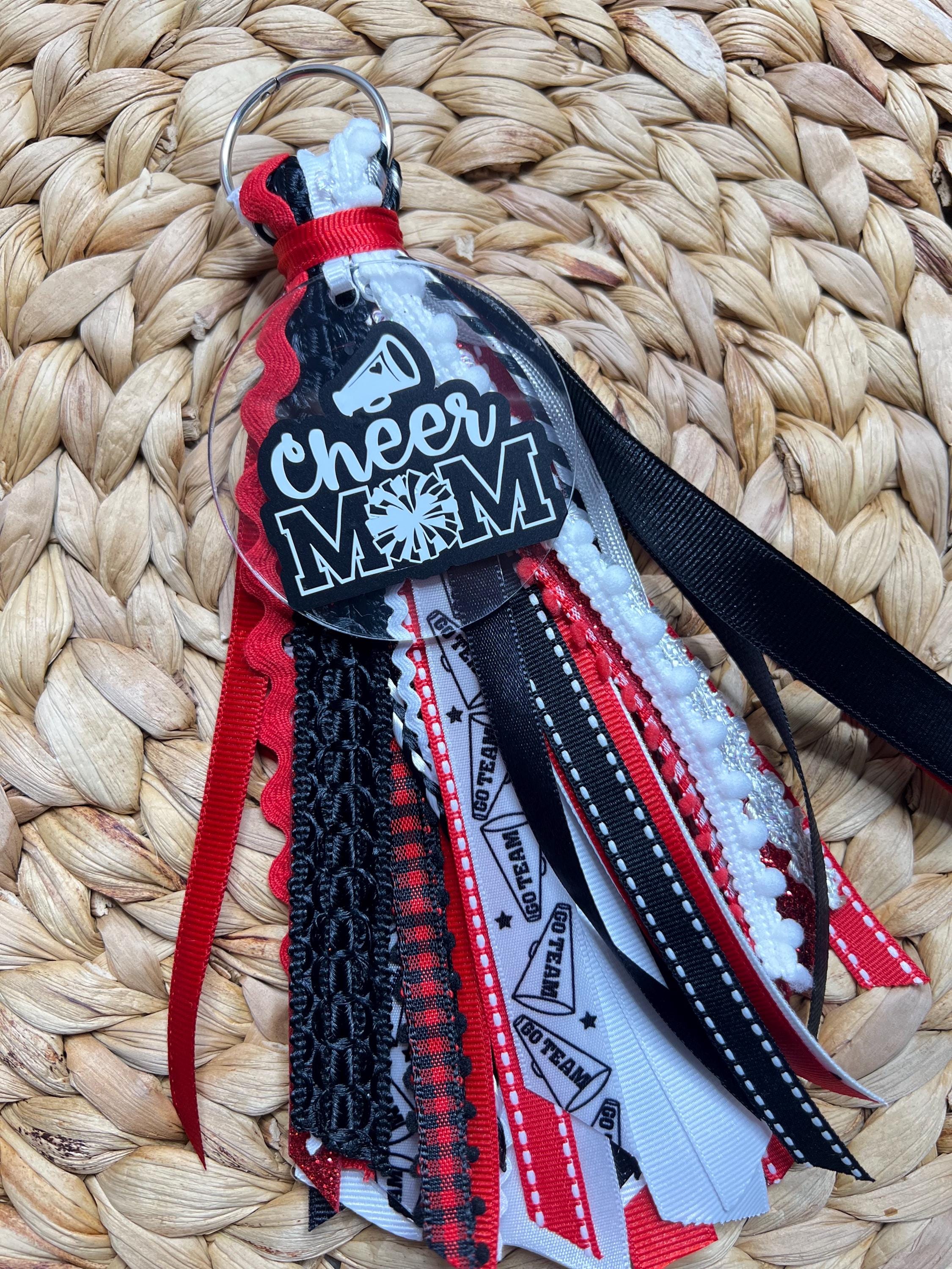 Pompon en ruban Cheer Mom Bogg : breloques pour sac personnalisées