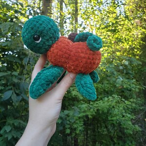 2in1 Pumpkin Turtle Pattern Crochet PDF Download Beginner Friendly Amigurumi image 3