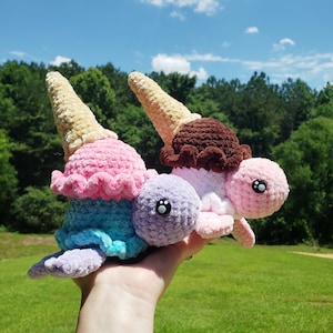 Scoops the Ice Cream Turtle Crochet Pattern PDF Download Beginner Friendly Amigurumi image 7