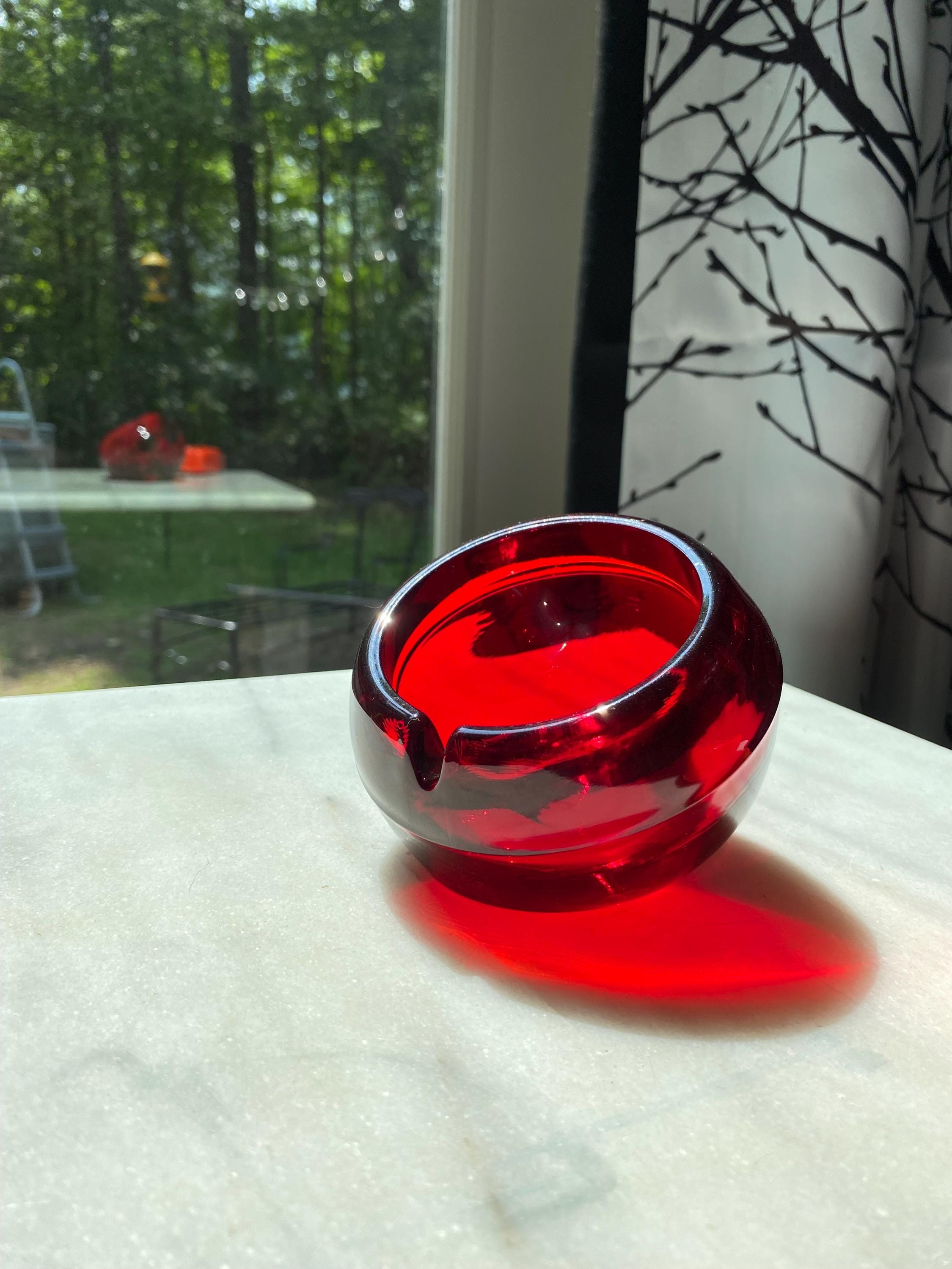 VIKING GLASS ASHTRAYバイキング 灰皿70's VIKING GLASS ASHTRAYバイキング 灰皿70´s