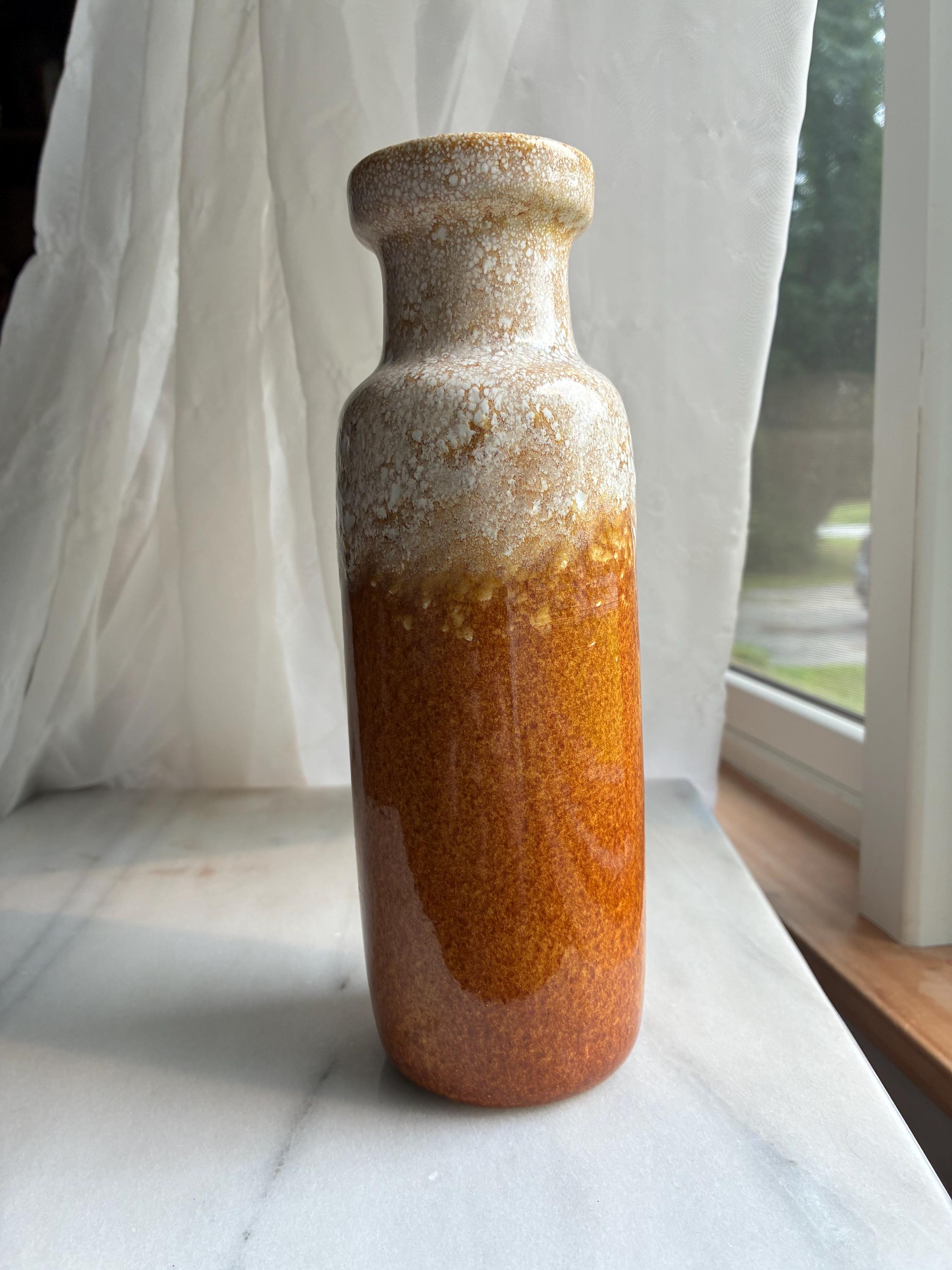 Vintage German Pottery Vase - Etsy