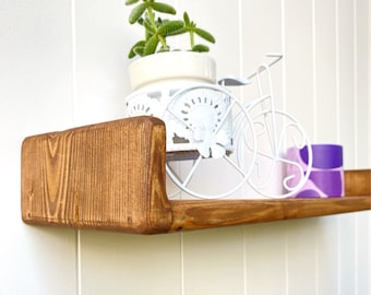 Handmade Shelf, Wood Floating Shelves, Desk Shelf, Plant Shelf, Kitchen Shelf, Spice Rack, Hanging Shelf