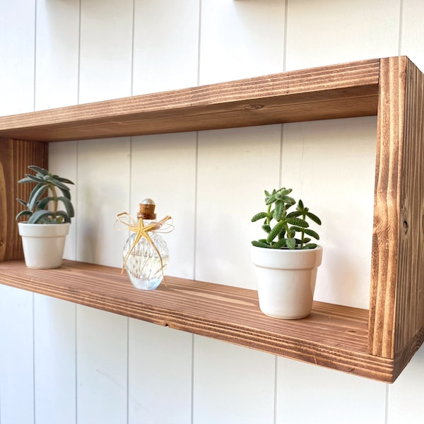 Rustic Wall Shelves (Set of 3) | Floating Shelves