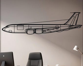 KC-135R Stratotanker Metal Wall Art: Military Aviation Decor