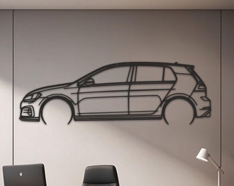Metalen automuurkunst: modern autodecor, garagecadeau