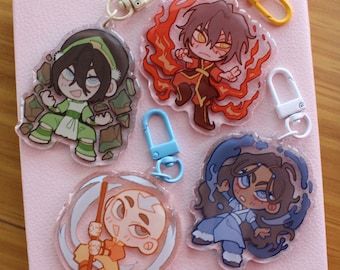 ATLA | Acrylic Charms - Etsy