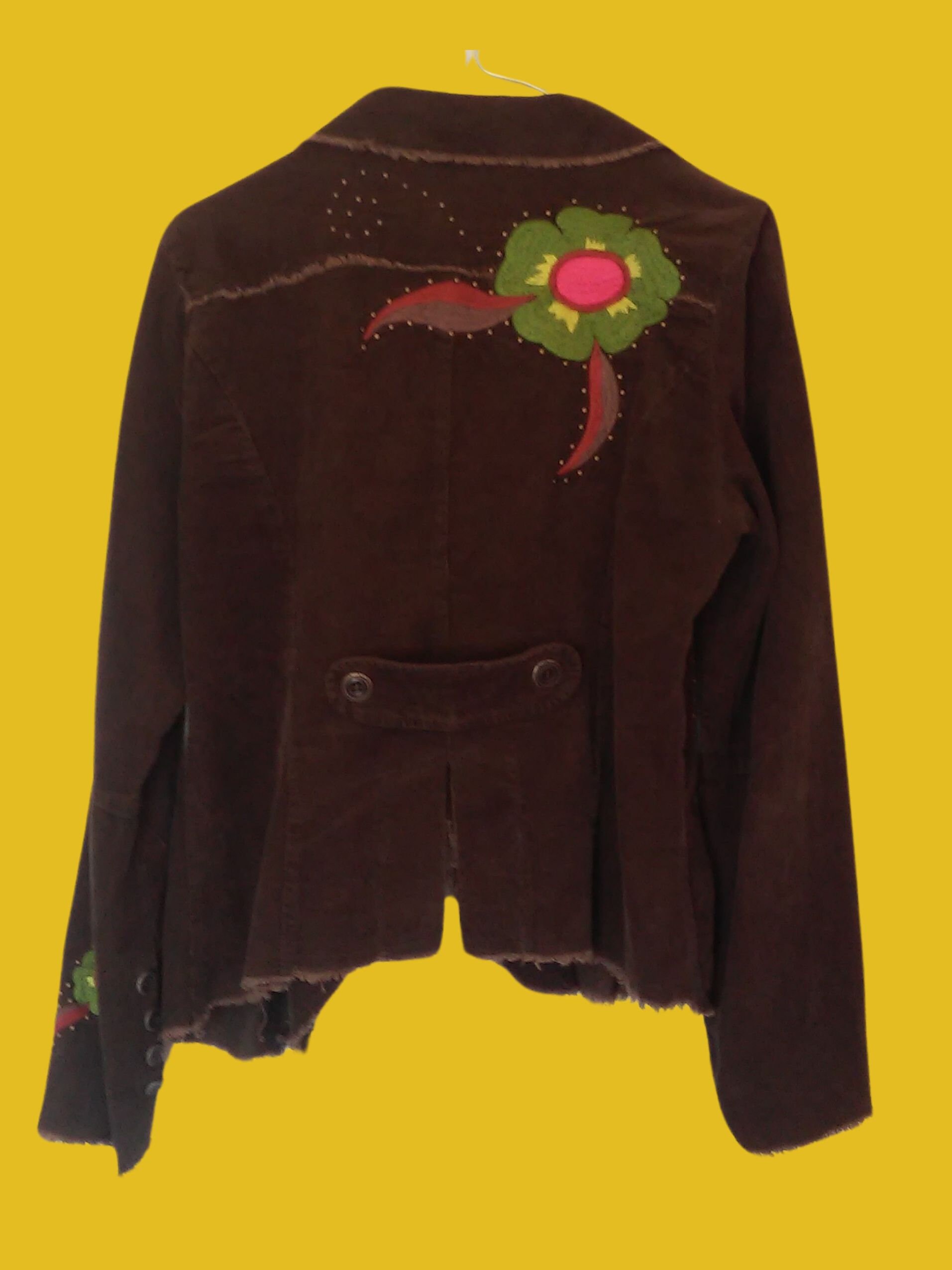 2000s Embroidered Corduroy Blaze