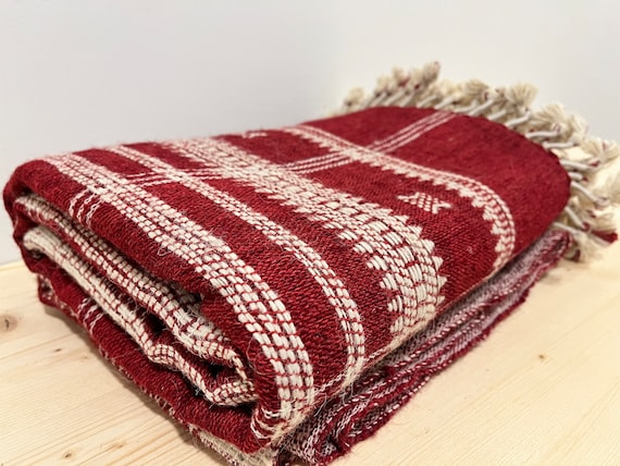 Indian wool throw deals