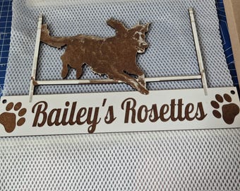 Personalised Rosette Holder