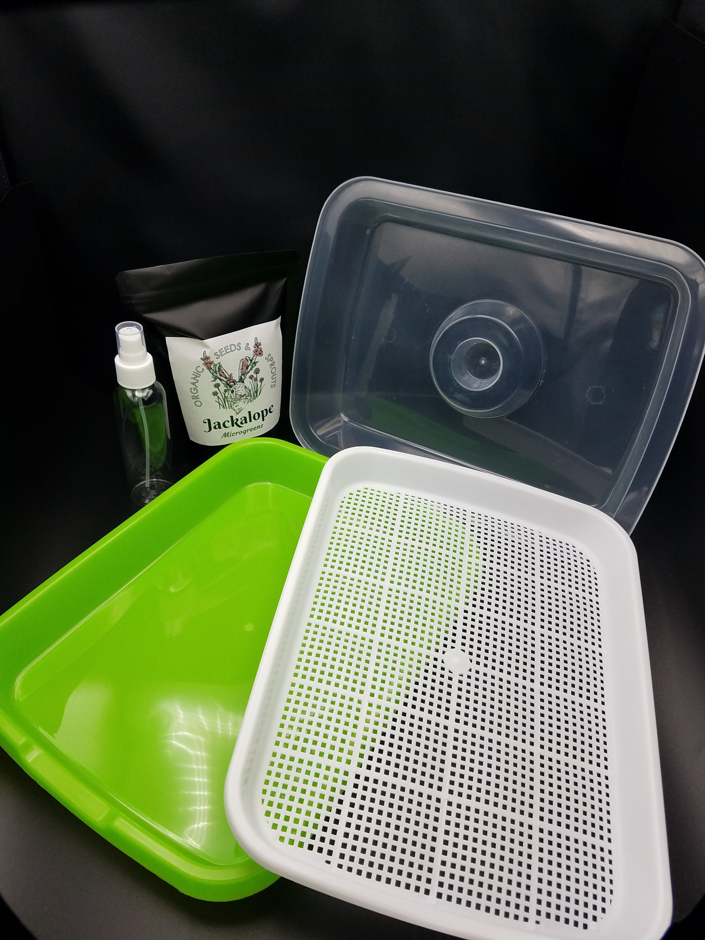 Sprouting Trays 2 Pack Hydroponic Trays for Sprouts or Etsy