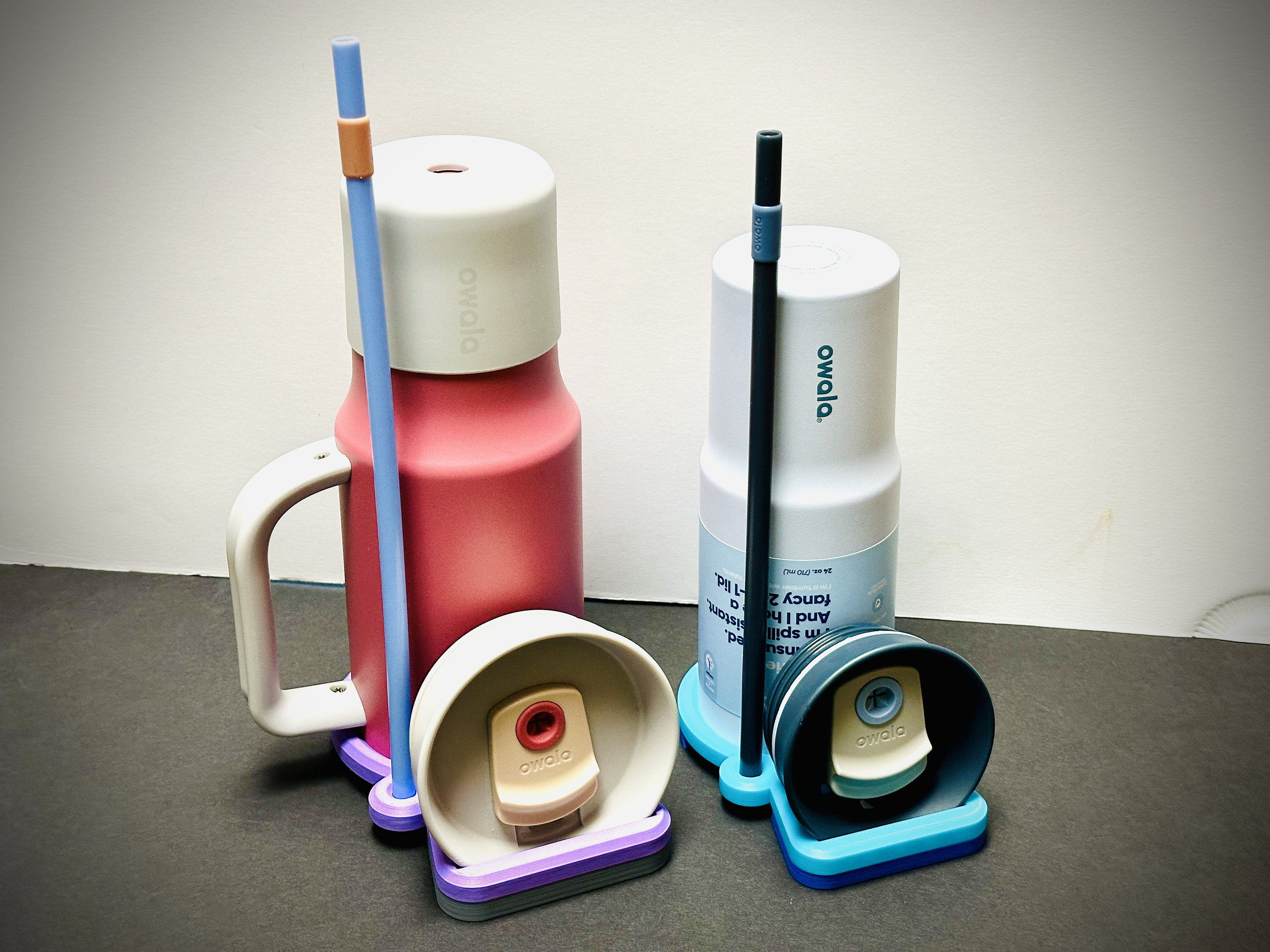 Compact Drying Rack for Owala Tumblers 24, 40 oz Cups - 3D Printed
