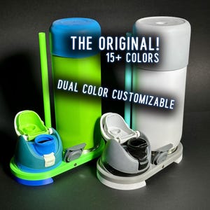 Tendedero compacto para botellas Owala FreeSip de 24, 32 y 40 oz (impreso en 3D)