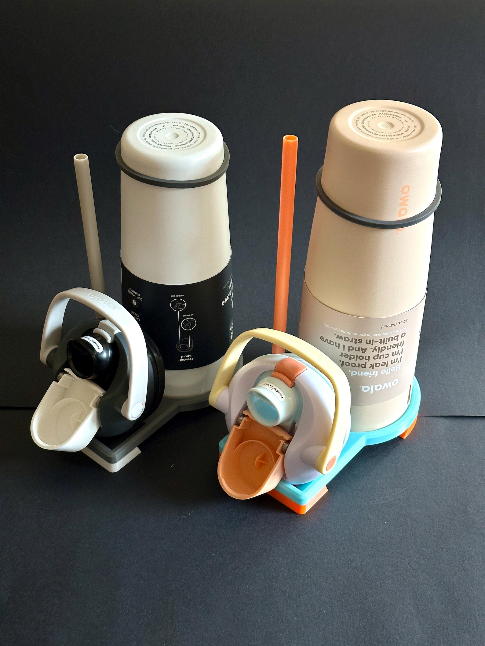Compact Drying Rack for Owala Freesip Sway 30, 40 Oz Bottles - 3D ...