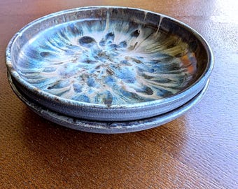 Handmade Ceramic Pinch Bowls: Desert Inspired Bowls, Set of 2
