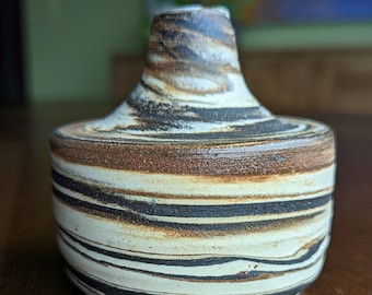Wheel thrown Ceramic Bud Vase