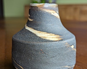 Wheel thrown Ceramic Bud Vase