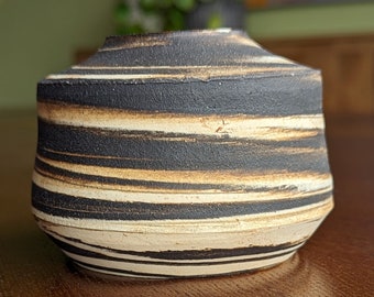 Wheel Thrown Ceramic Bud Vase
