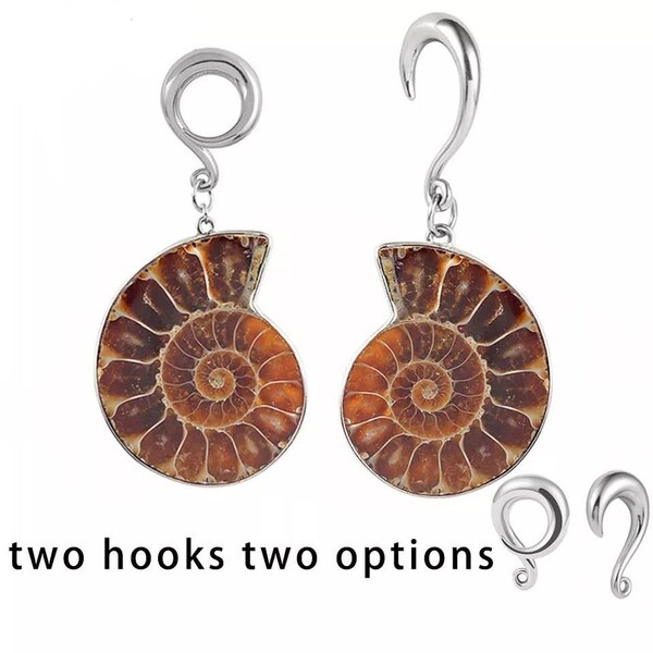 Stretched Ears Hooks Etsy