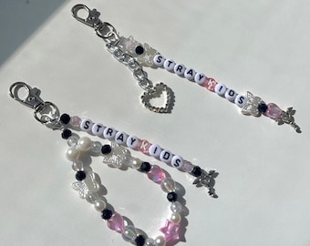 SKZ new comeback beaded charm/ keychains / phone lanyards!
