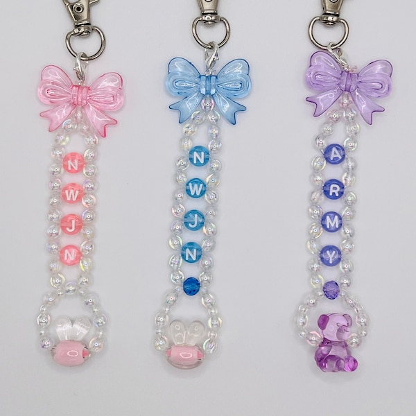 kpop keychain charm/phone charm (CUSTOMIZABLE)