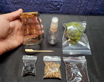 DIY Terrarium Kit, Terrarium, Create your own terrarium, DIY, Live Moss Terrarium, Live Moss, DIY Kit