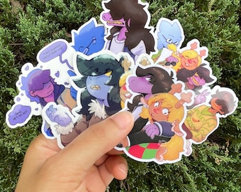 Indie RPG Game Stickers | LAST CHANCE!