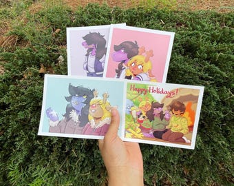 Deltarune Kids Mini-Poster Bundle | 5x7in Glossy Art Prints