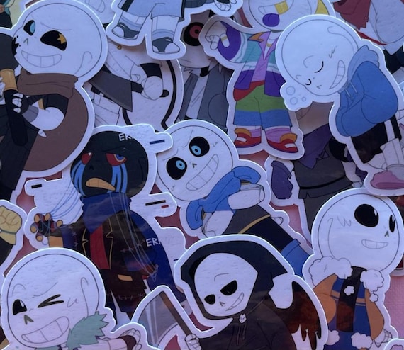 Multiverse Skeletions Sticker Pack: Glossy Water Resistant Decals