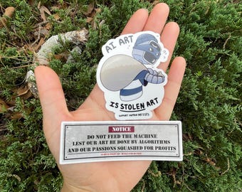 LAST CHANCE! | Anti-AI Stickers