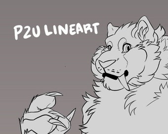 P2U SABERTOOTH LINEART [file digitale]