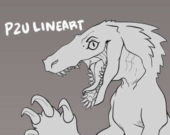 P2U BARYONYX LINEART [file digitale]