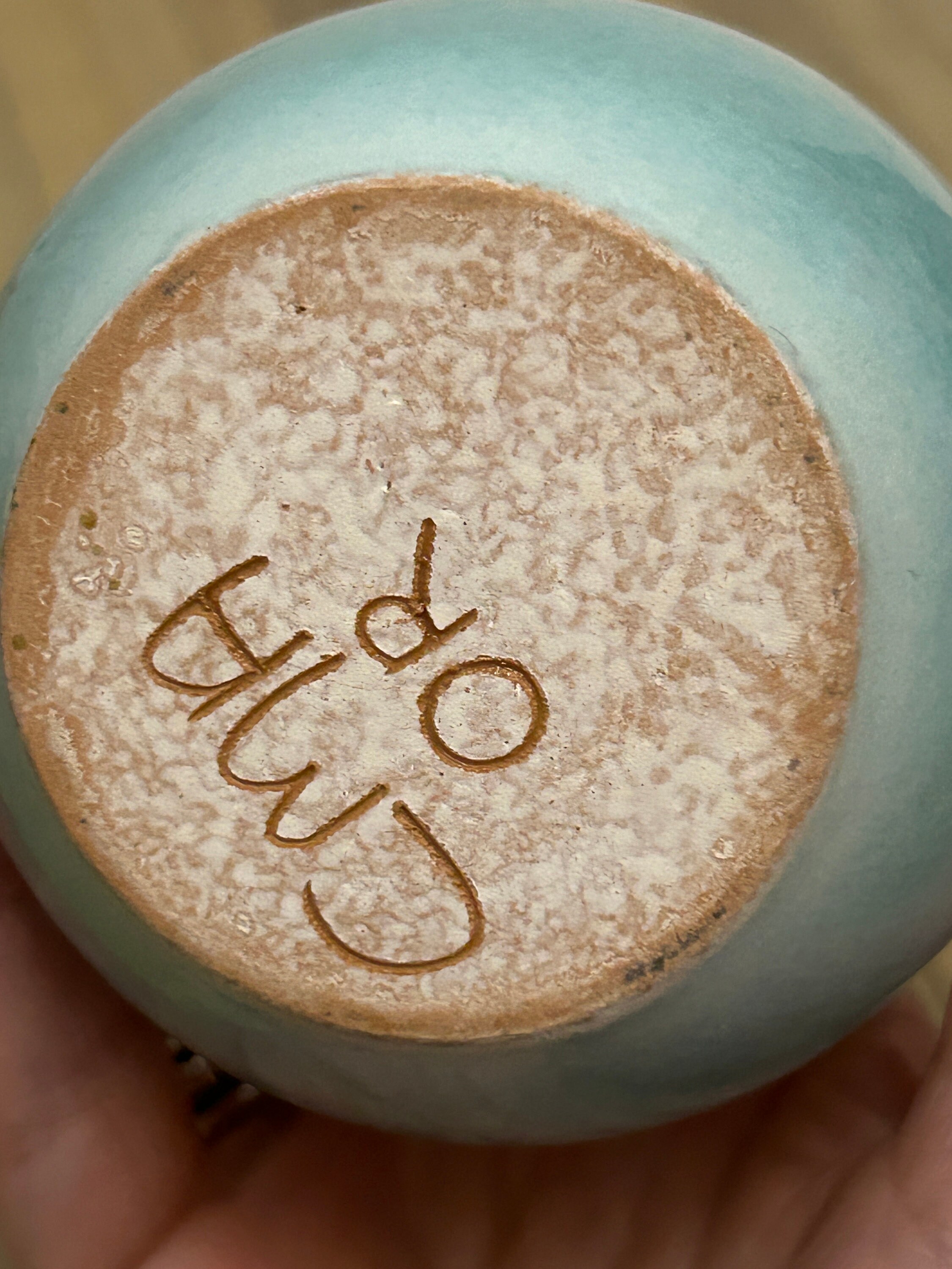 スウェーデン風の花瓶（オンブレ模様と鳥の模様） - Etsy 日本