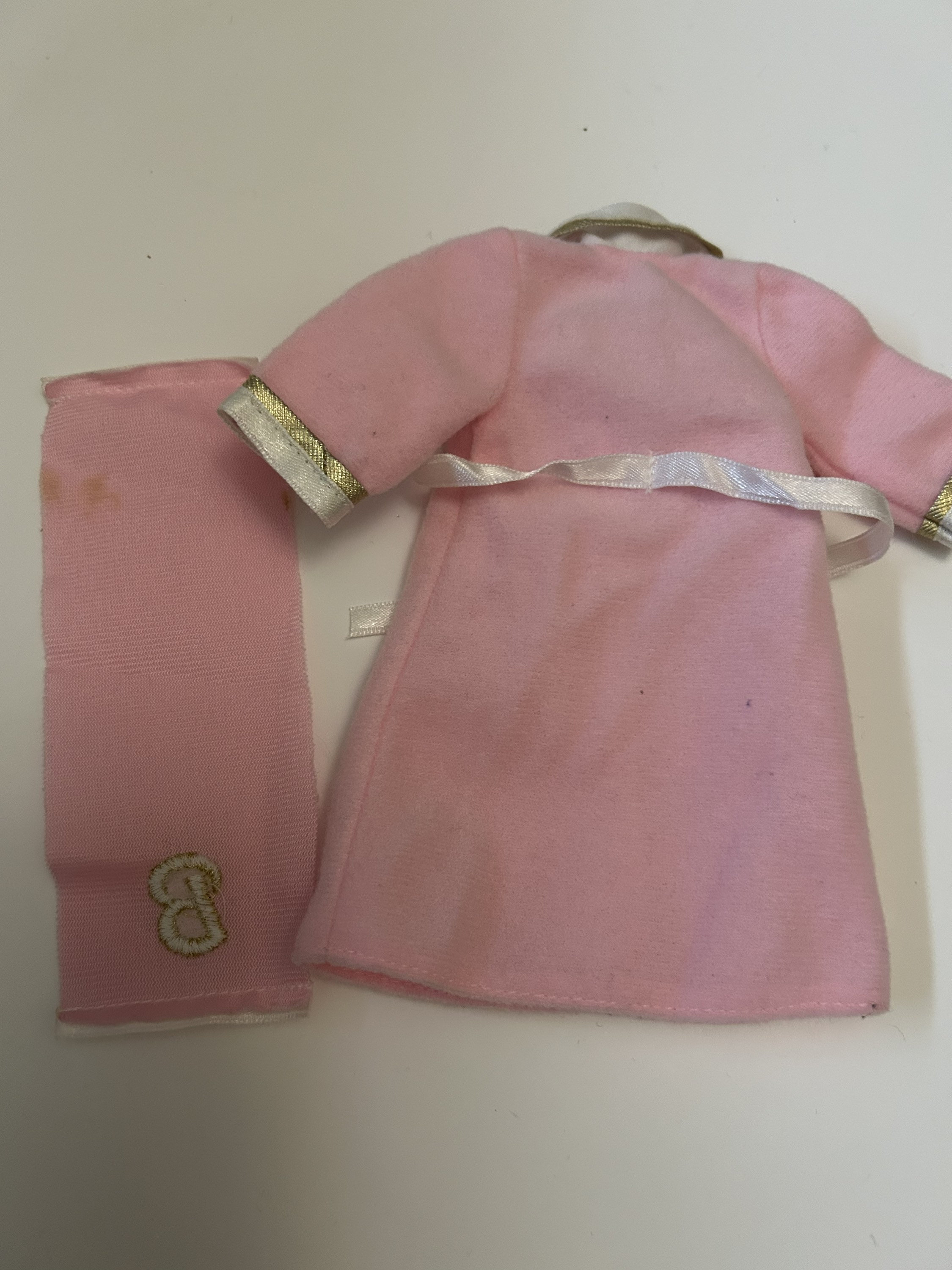 Barbie Fashion Avenue 1995 #12173 Dressing Gown and Towel