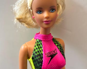 Vintage Flip N Dive Barbie Doll 1997 - Etsy