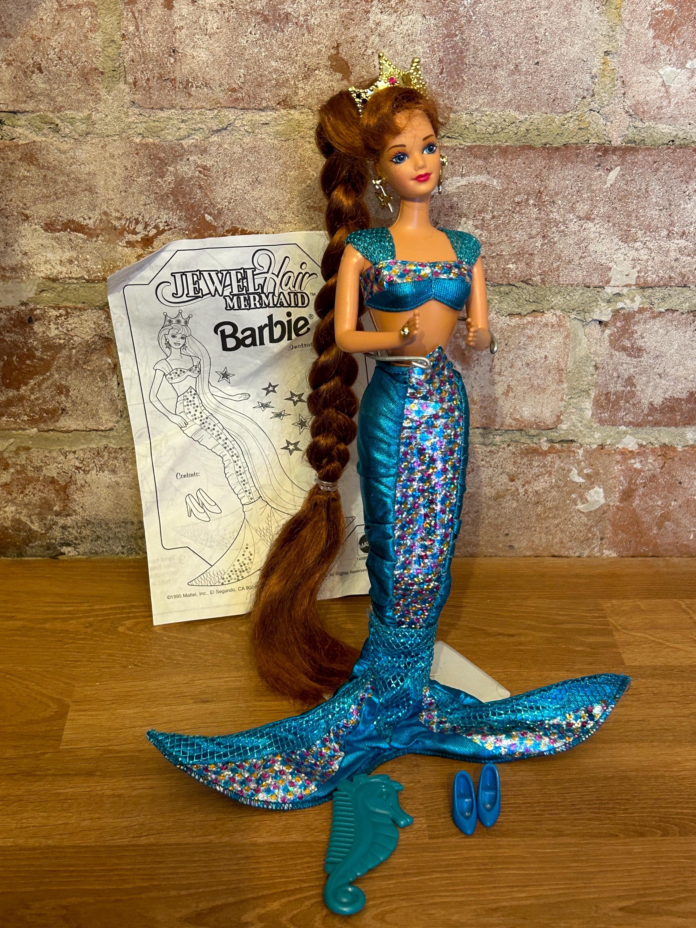 Vintage Barbie Jewel Hair Mermaid Midge Doll With Instruction Leaflet Etsy UK