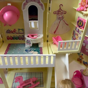 Vintage Barbie Kelly Pop up Playhouse Playset 1990’s With Accessories ...