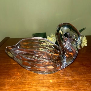 Lenox Crystal Swan - Etsy
