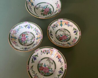 Higgins and Seiter. Set Of 4 Small Bowls. England. Made For New York.. free shipping