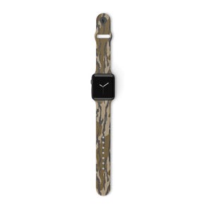 Bottomland Camo Silicone Apple Watch Band - kamoskinz