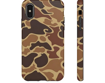 Vintage Duck Camo Tough Cases