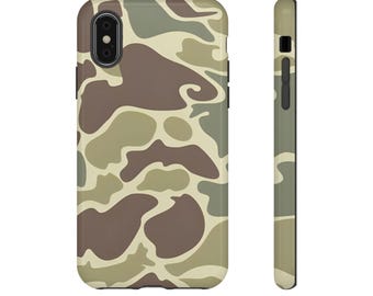 Vintage Timber Camo Tough Case